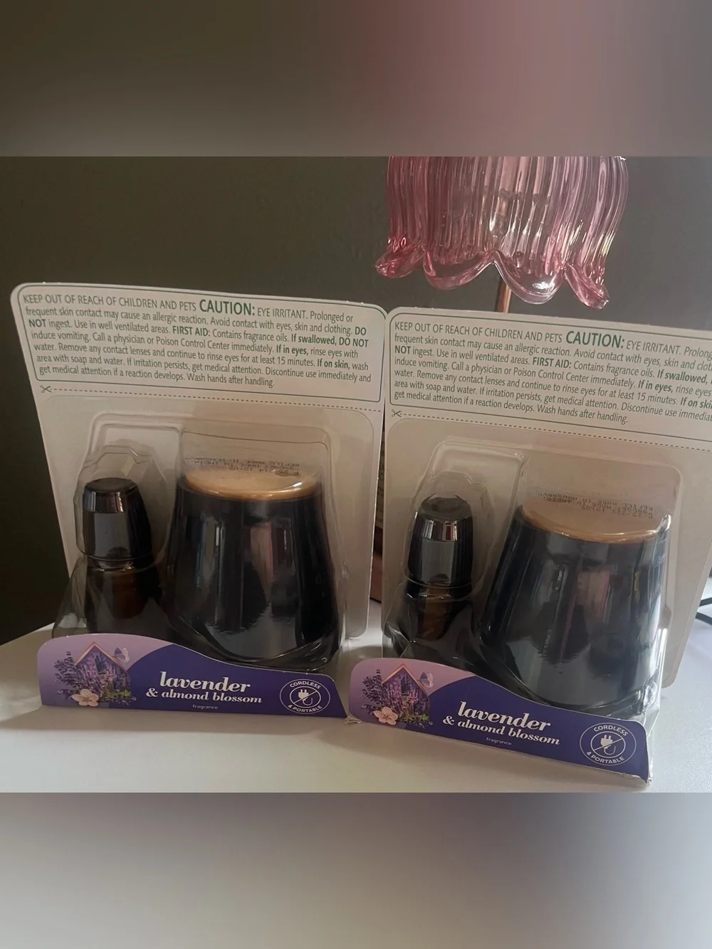 Air Wick Lavender & Almond Blossom Glowing Essential Mist Diffuser X’s 2 Boxes